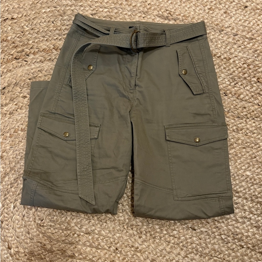 J. Crew Olive Straight Leg Pants